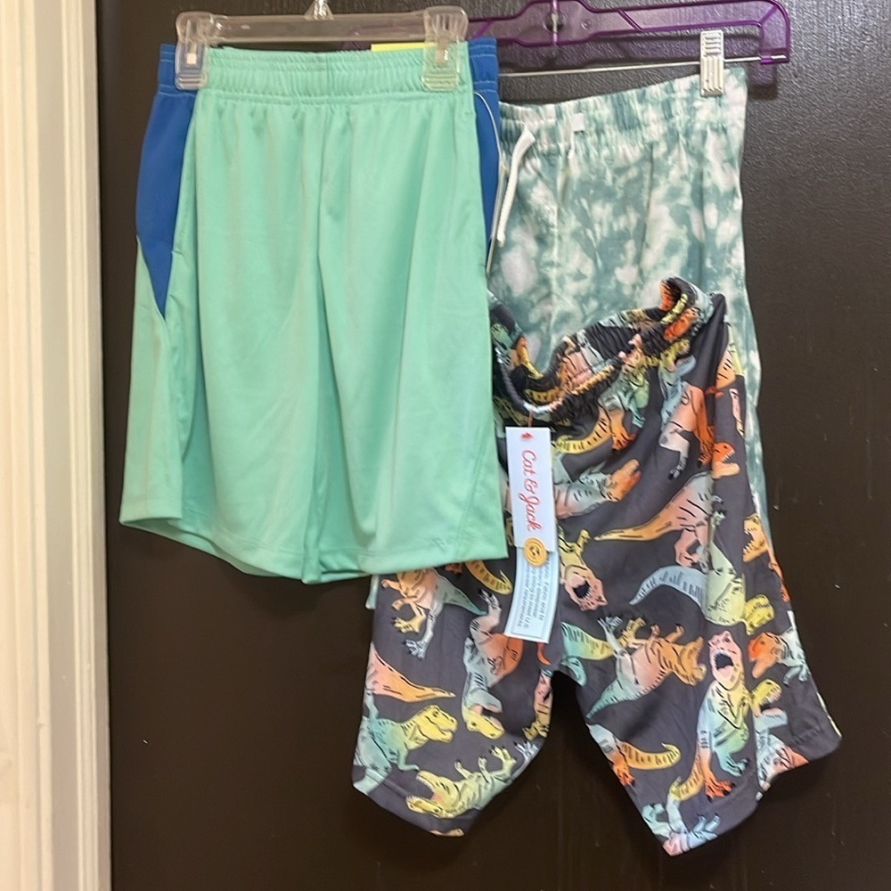 Set of 3 New With Tags Boys Shorts 2 Cat & Jack 1 All In Motion Various Sizes